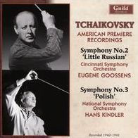 Tchaikovsky: Symphony No. 2 'Little Russian'; Symphony No. 3 'Polish' - American Premiere Recordings