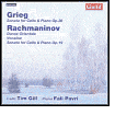 Grieg: Sonata for Cello & Piano, Op. 36; Rachmaninov: Danse Orientale; Vocalise; Sonata for Cello & Piano, Op. 19