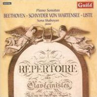 Title: Piano Sonatas by Beethoven, Schnyder von Wartensee & Liste, Artist: Sona Shaboyan