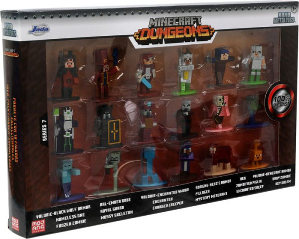 Nano Metalfigs Minecraft (Dungeons) 18 Pack Series 7