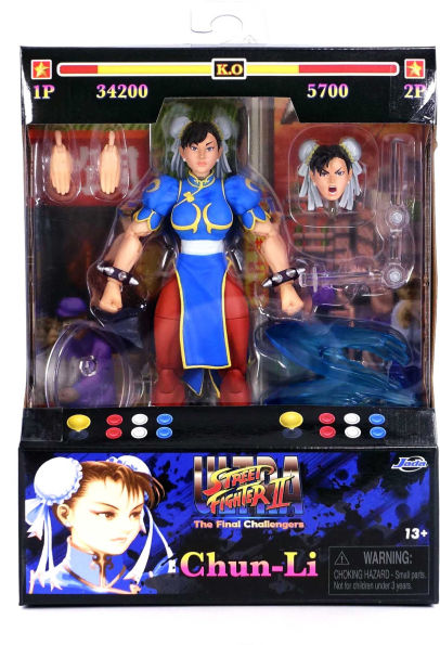 STREET FIGHTER II 6" ACTION FIGURES - CHUN LI