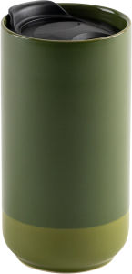 Title: 11oz Ceramic Travel Tumbler - Green, Author: Barnes & Noble