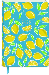 Title: 2025 Offset Lemons Softcover 17-Month Monthly Planner