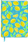 2025 Offset Lemons Softcover 17-Month Monthly Planner