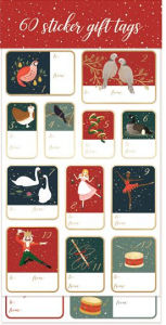 Title: 12 Days of Christmas Stickers set of 60