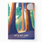 Alternative view 1 of Let's Get Lost Guided Travel Journal