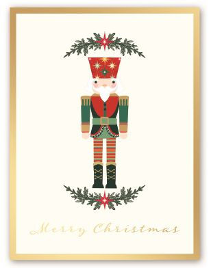 Vintage Christmas Nutcracker Holiday Boxed Cards