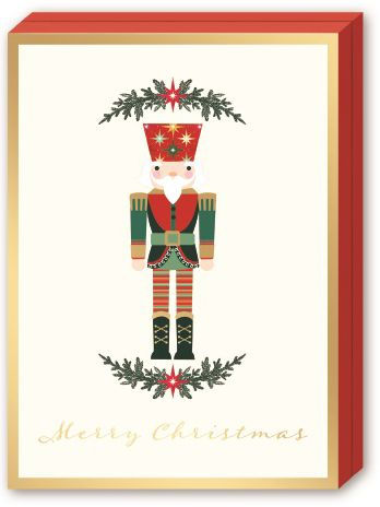 Vintage Christmas Nutcracker Holiday Boxed Cards