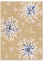 Kraft Christmas Snowflakes Holiday Boxed Cards