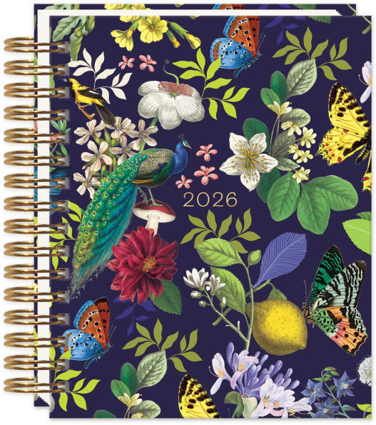 2025-2026 Vintage Floral 17-Month Weekly Planner