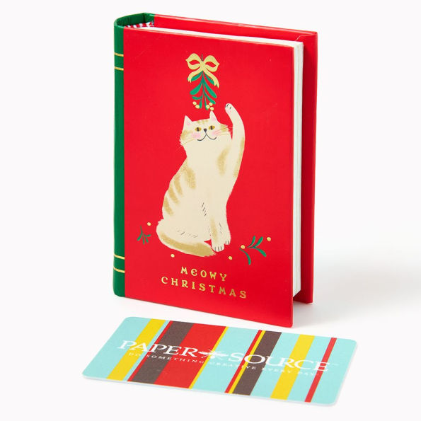 Meowy Christmas Giftcard Holder