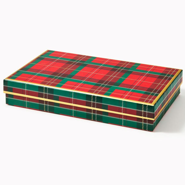 SMALL SHIRT Holiday Plaid Gift Box