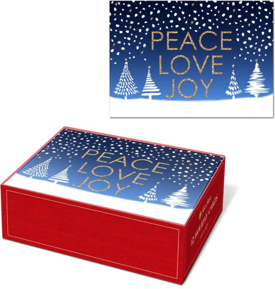 Night Sky Joy - Ombre Christmas Boxed Cards