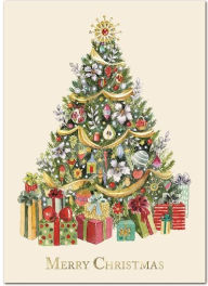 Title: Fancy Tree Christmas Boxed Cards