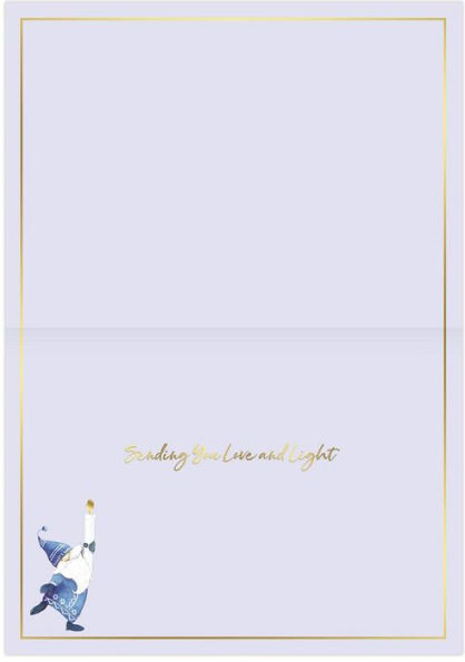 Hanukkah Greeting Card Hannukah Gnomes