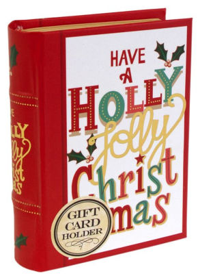 Book Box Gift Card Holder Holly Jolly Christmas By Molly Rex Barnes Noble