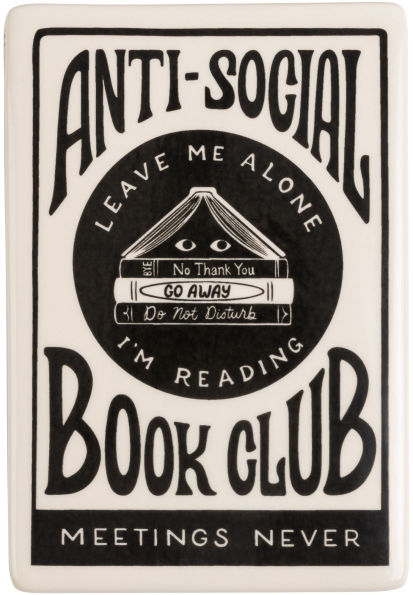 Anti-Social Book Club Trinket Dish