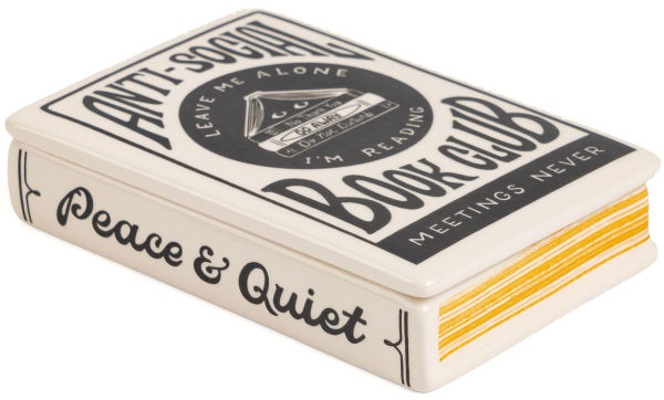 Anti-Social Book Club Trinket Dish