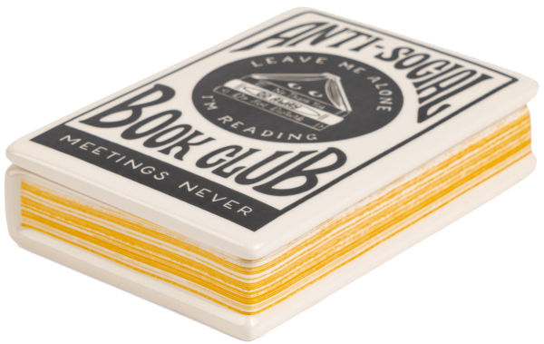 Anti-Social Book Club Trinket Dish