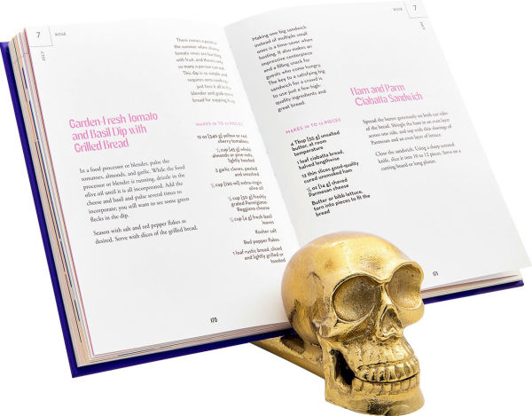 Skull Book Stand