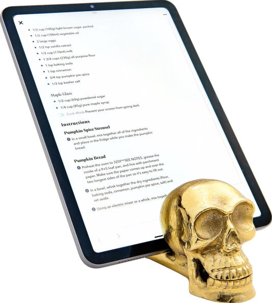 Skull Book Stand