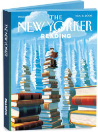Title: Reading - New Yorker Notecard Wallet