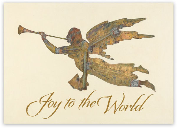 Boxed Holiday Card - Angel with Trumpet
