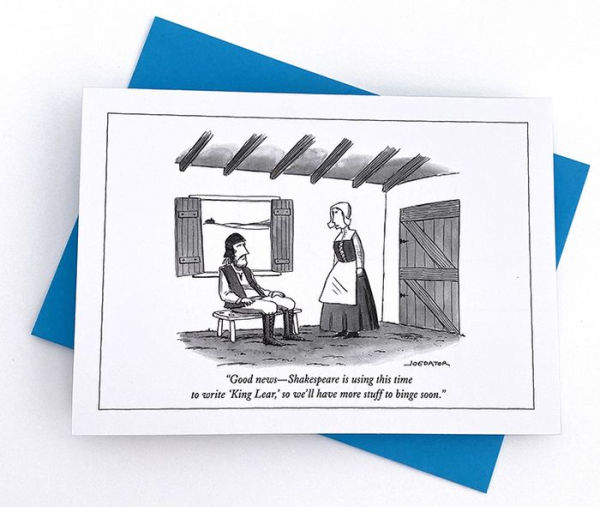 New Yorker Greeting Card Good News