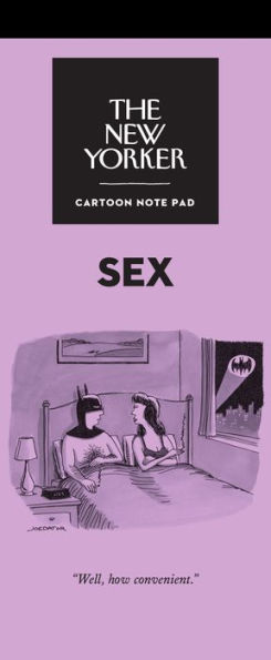 Sex - New Yorker Notepad