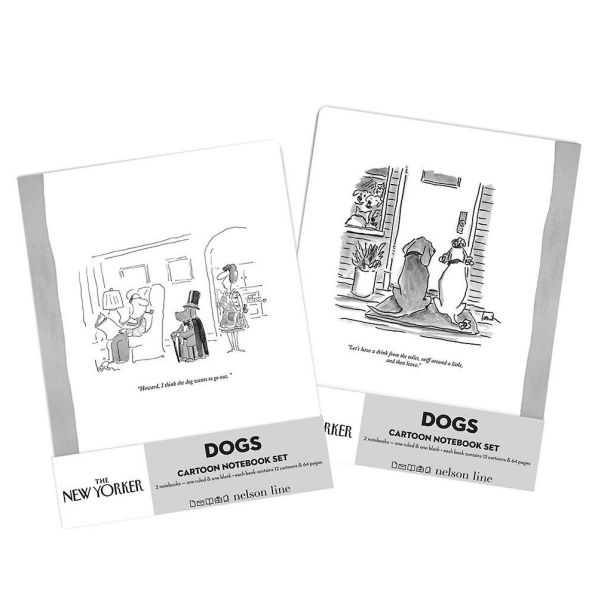 New Yorker Dog Cartoons Notebook Set