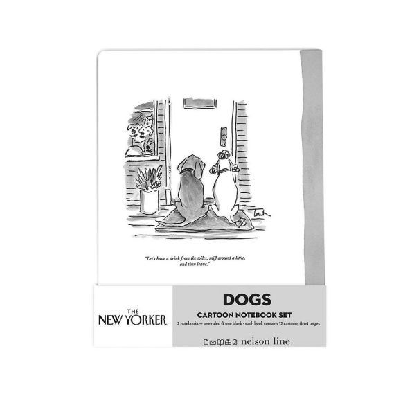 New Yorker Dog Cartoons Notebook Set