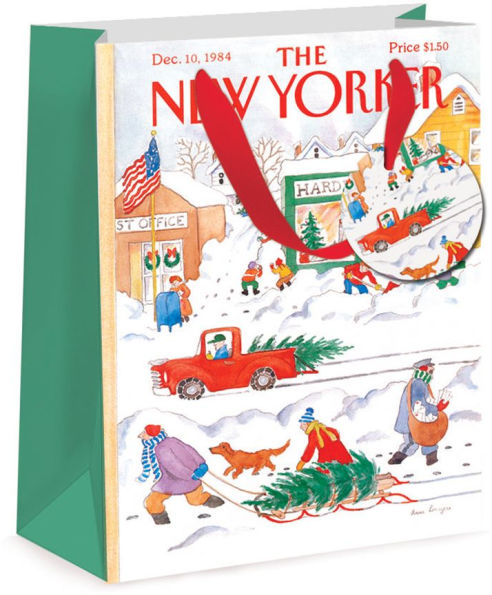 New Yorker Suburban Winter Medium Gift Bag