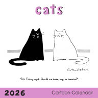 Title: 2026 Cat Cartoons Wall Calendar