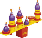 Alternative view 1 of Chickyboom Skill Building Balancing Game for Kids