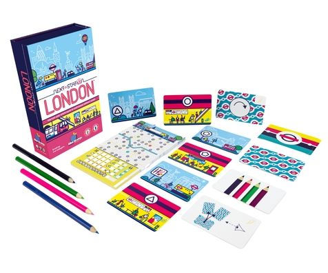 Next Station London - Flip & Write Strategy Game