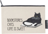 Title: Bookstore Cat Pouch