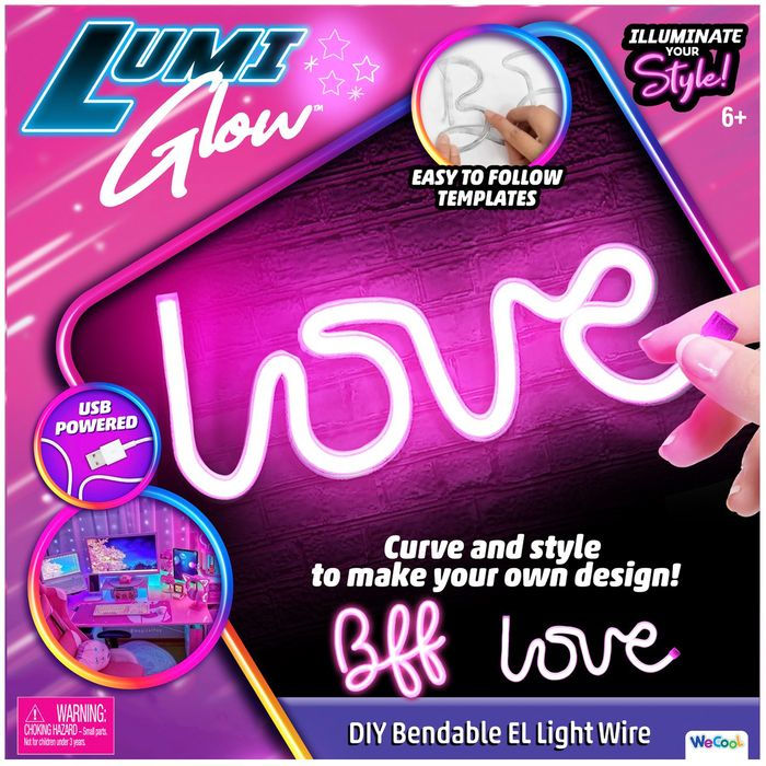 LumiGlow DIY EL Bendable Light Wire