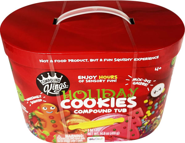 Compound Kings Holiday Cookies Compound Tub