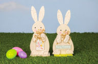 Title: Small Tabletop Happy Bunny Figurine