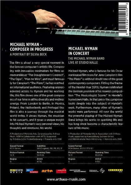 Michael Nyman: Composer In Progress/In Concert [2 Discs]