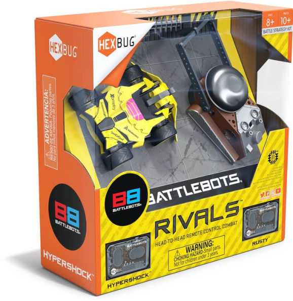 BATTLE BOTS Rivals IR 2 Pk Rusty Hypershock 6.0