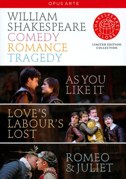 William Shakespeare: Comedy, Romance, Tragedy [4 Discs]