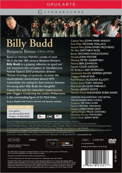 Billy Budd [2 Discs]