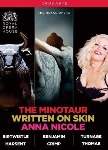 Contemporary British Opera Classics: The Minotaur/Written On Skin/Anna Nicole [4 Discs]