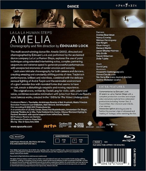 La La La Human Steps: Amelia [Blu-ray]