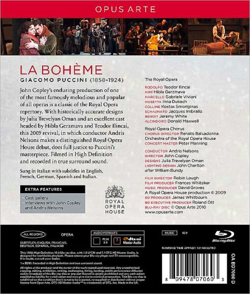 La Boheme [Blu-ray]