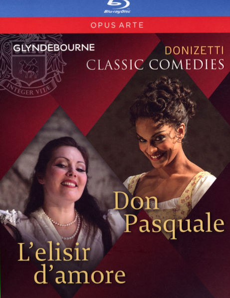 Glyndebourne: Donizetti Classic Comedies - L'Elisir d'Amore/Don Pasquale [2 Discs] [Blu-ray]