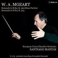 W.A. Mozart: Serenade in B flat, K. 361 (Gran Partita); Serenade in E flat, K. 375