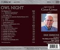 Owl Night: Music for organ by Carson Cooman Organ Music, Vol. 7