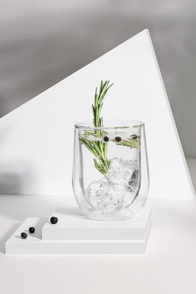 Glass Stemless Double Pack Clear